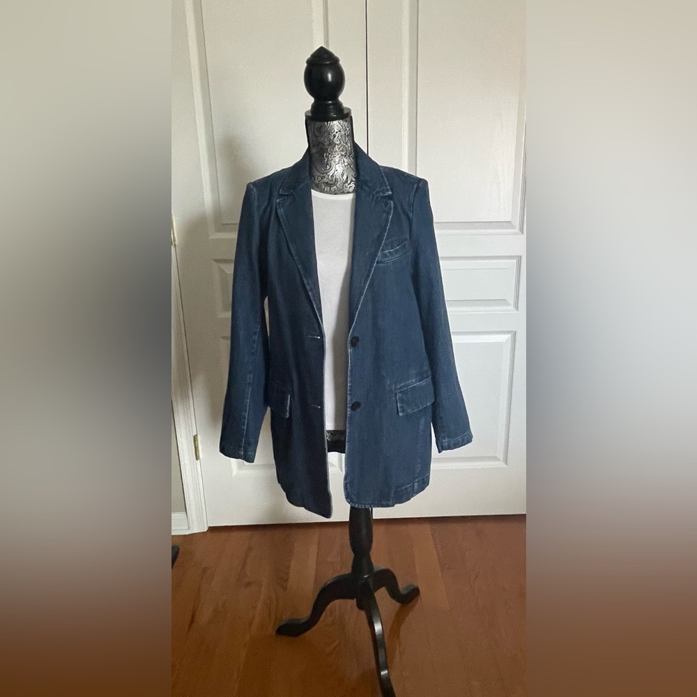 NWT J Brand boyfriend denim blazer